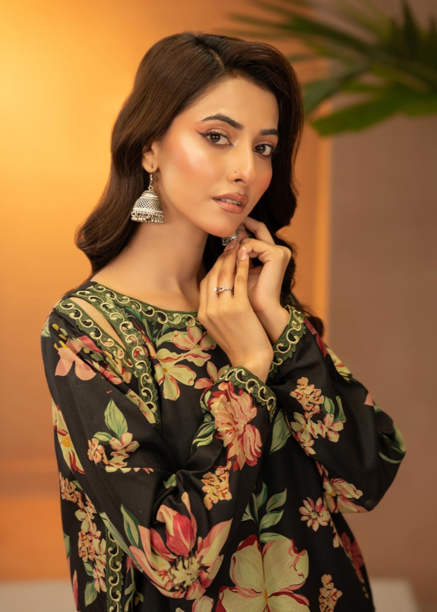 Tng (The Next Generation) Sargoshi | | Stitched | Black Women 2pcs