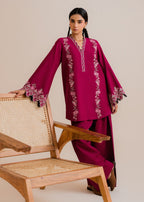 Kiara Nexia– Embroidered Co ords Khaddar Set Women 2pcs