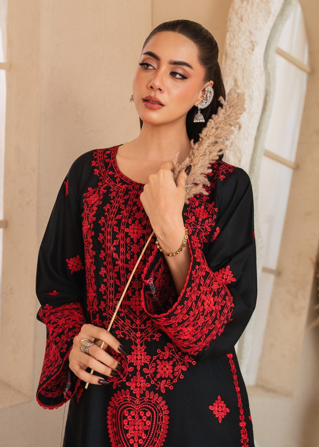 Tehzeeb Libas GLAZE EMBROIDERED Women 2pcs