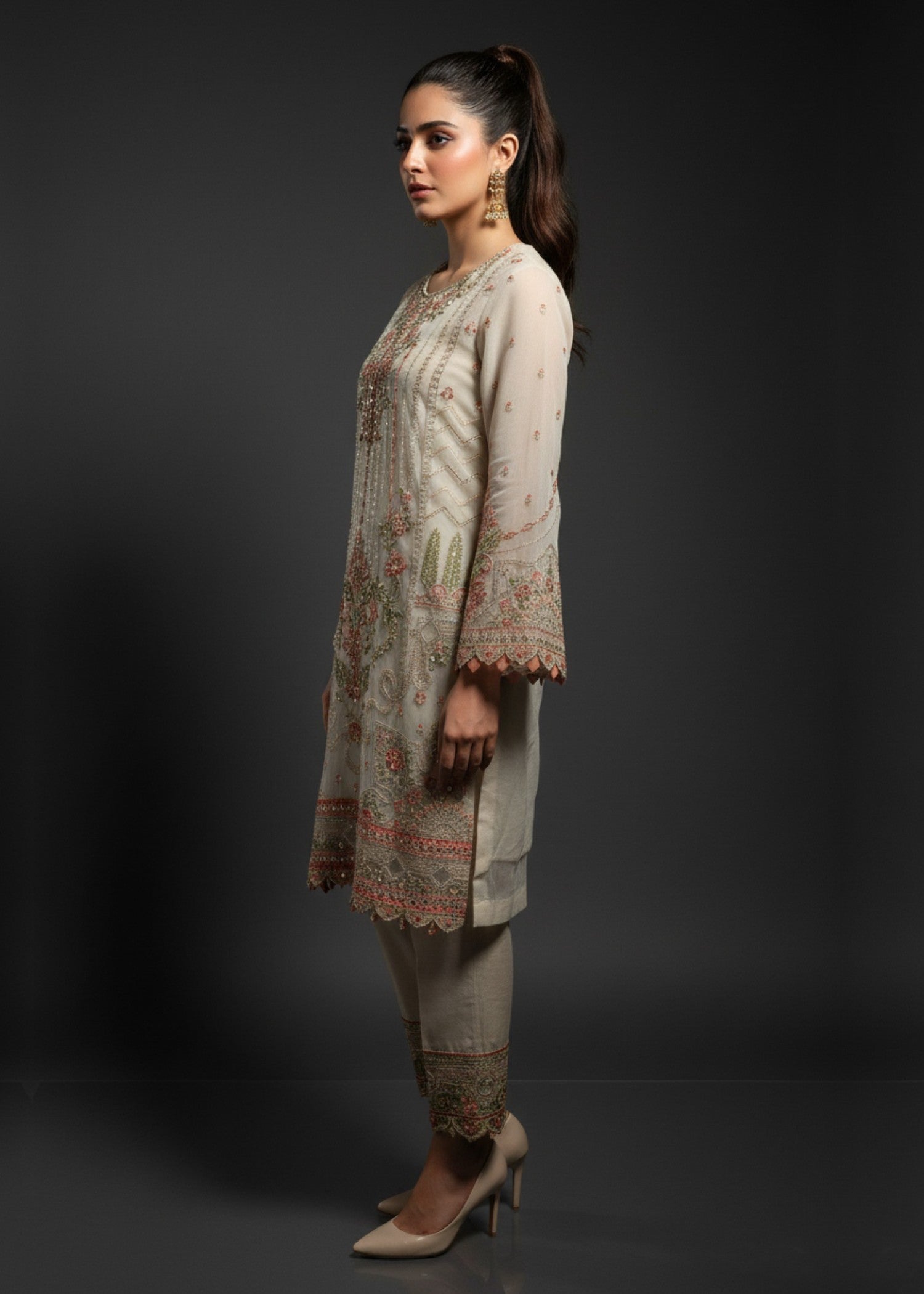 Diara Couture ROSHNI US 578 WHEAT Women 3pcs