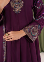 Pehnawa Fashion Charm Frock chiffon Women 3pcs