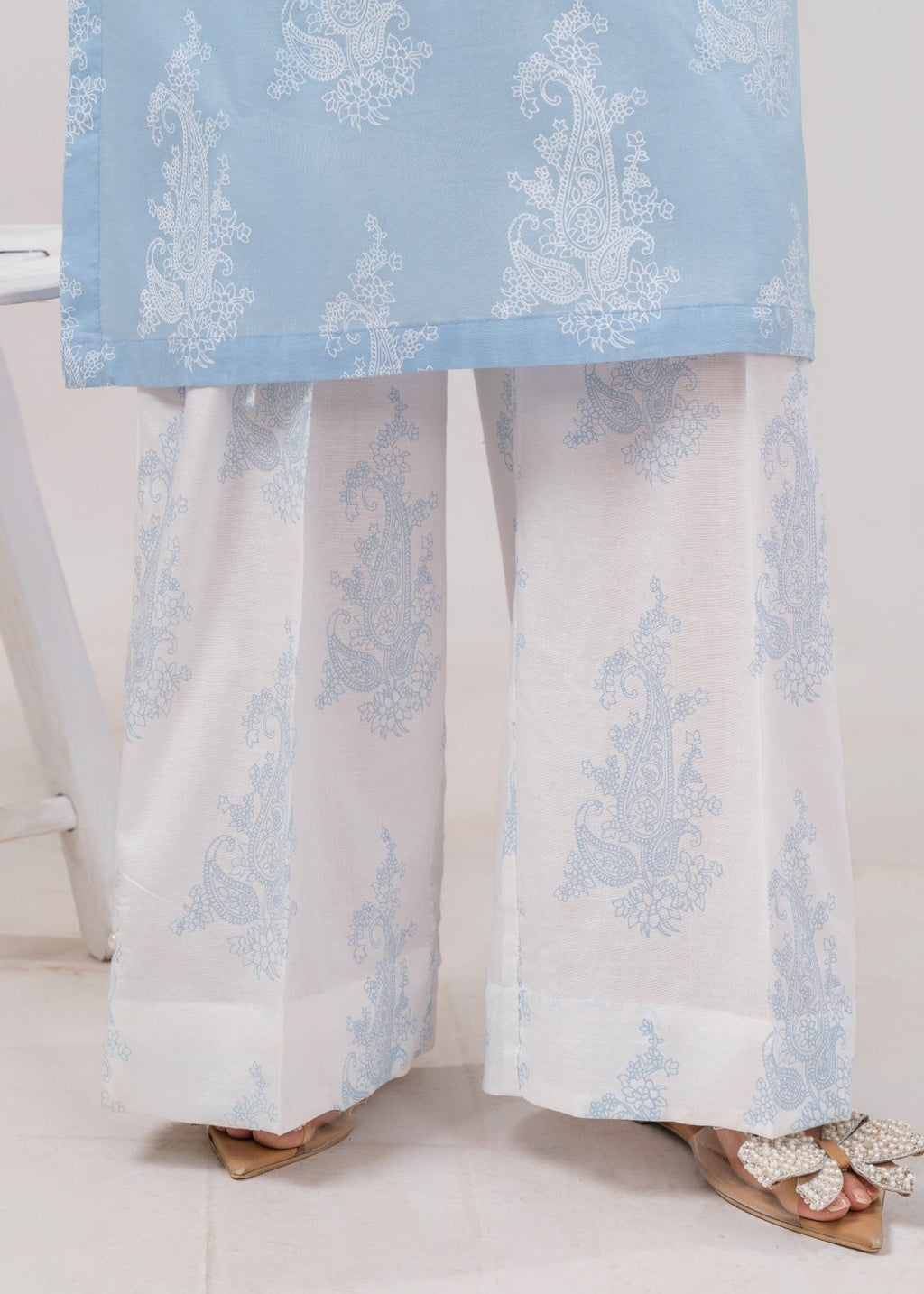 Sahibas By Mirza Hessonie Sky Blue Women 2pcs