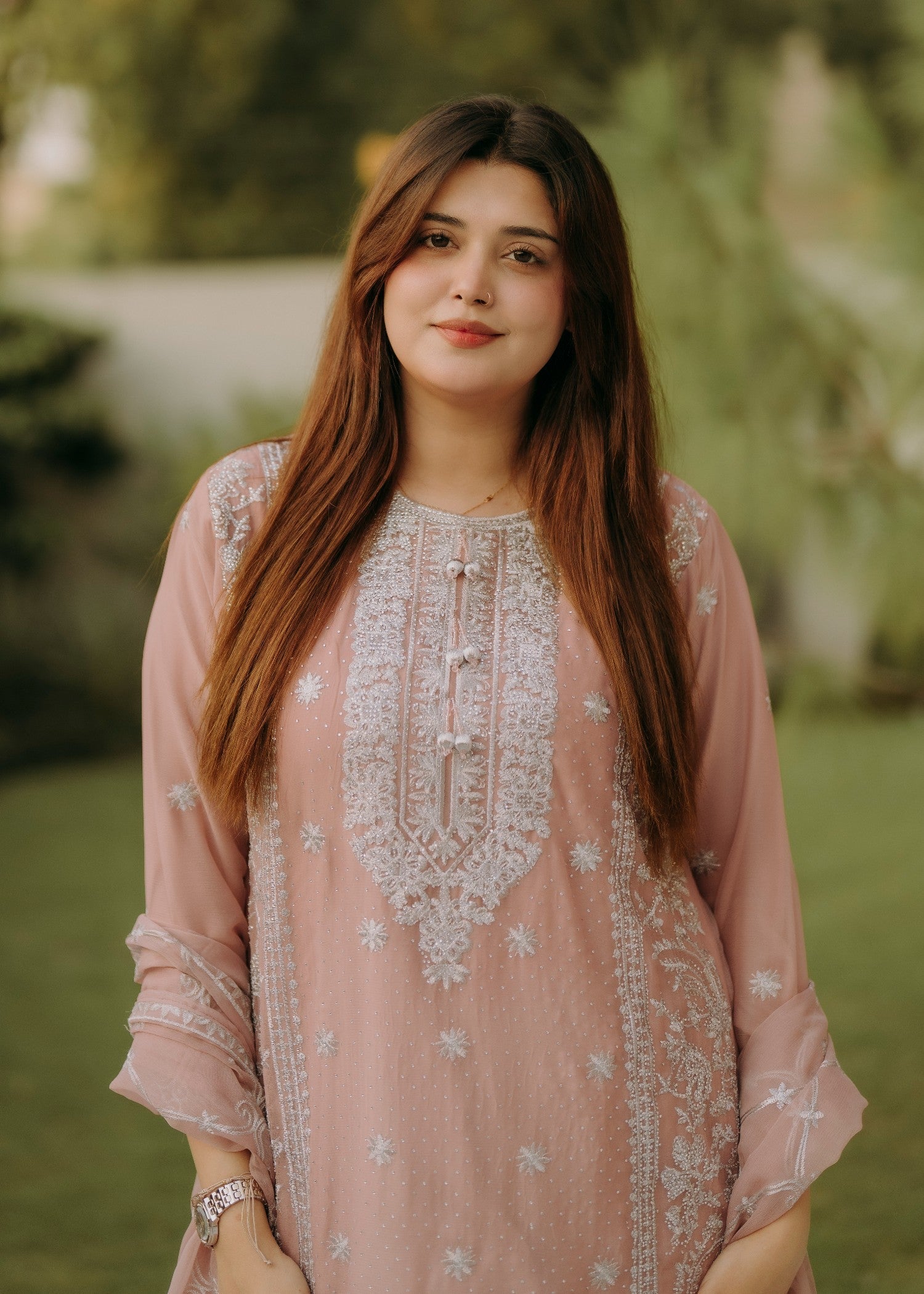 Four Season Boutique KANWAL PINK Women 3pcs