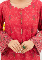 Alfatah Pret Printed Lawn with Embroidery GULZAAR S25 0004 Women 2pcs