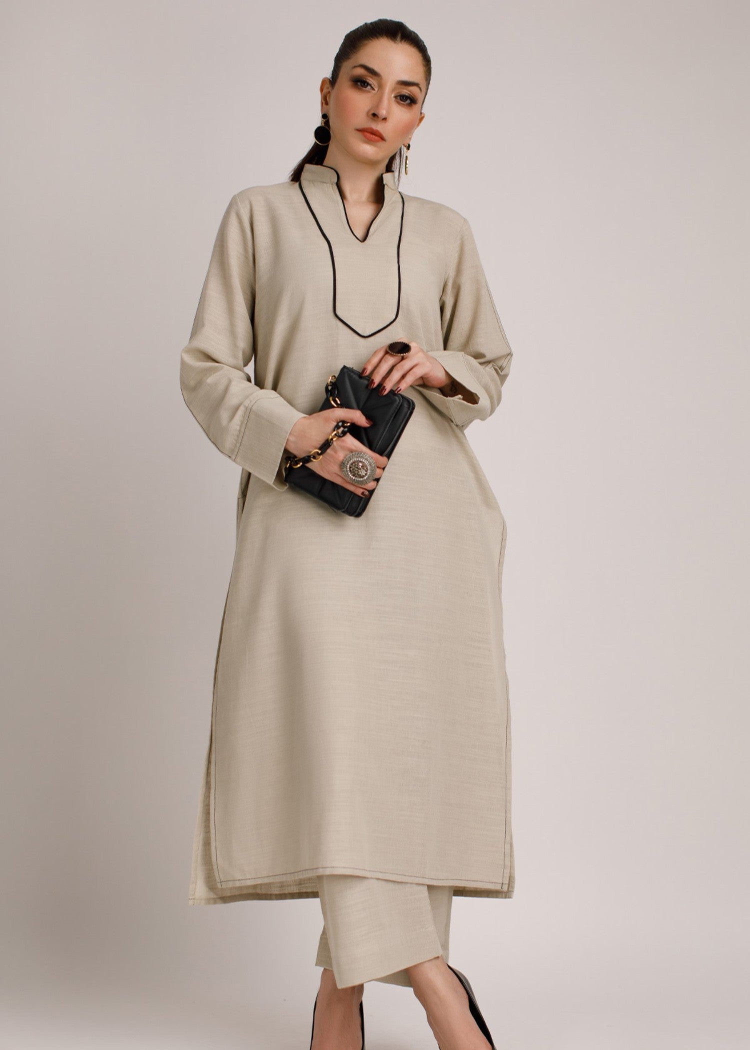 Peach Republic Saga Khaddar Suit Women 2pcs