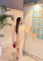 Libbas.Pk Sahara Beige Women 3pcs