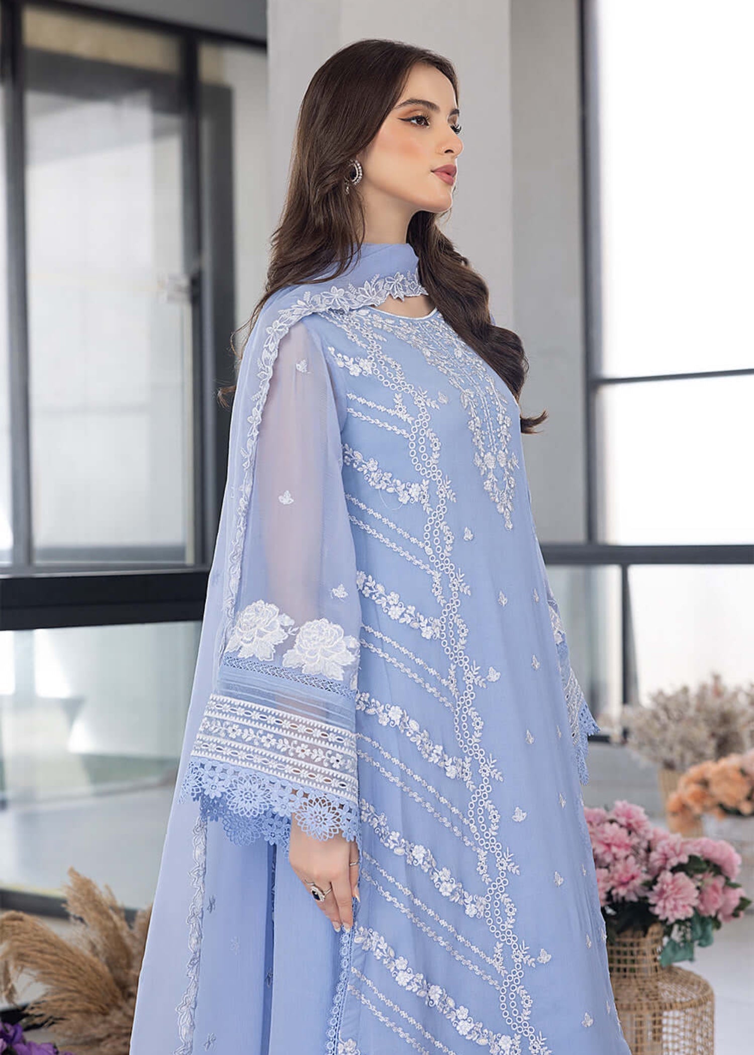 Haraj Collections Glow Embroidered Women 3pcs