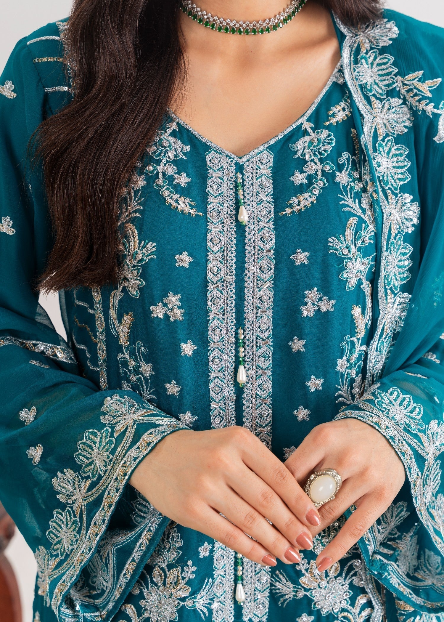 Four Season Boutique LAYLA SEAGREEN Women 3pcs