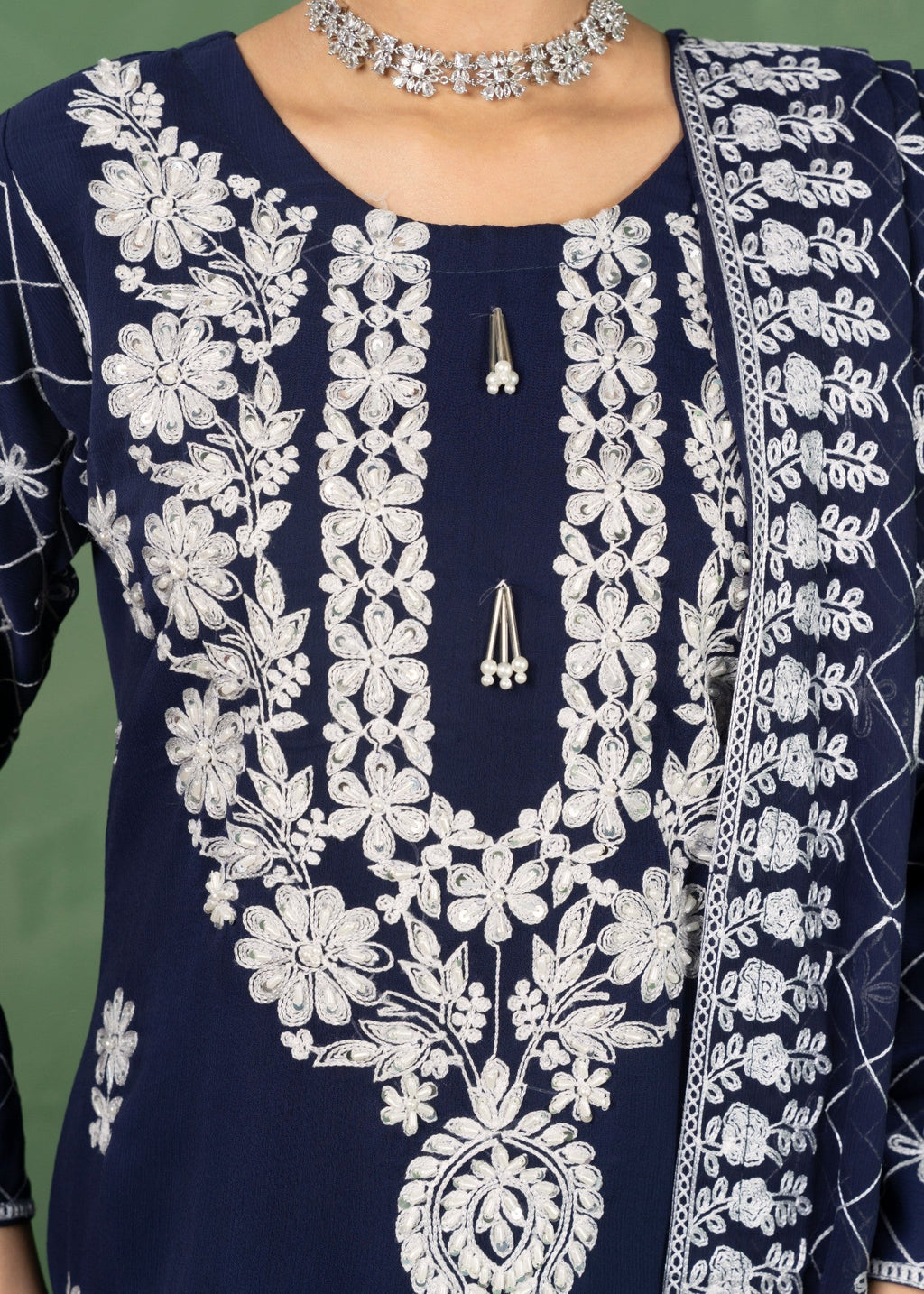 Four Season Boutique ZEWAR NAVY BLUE Women 3pcs