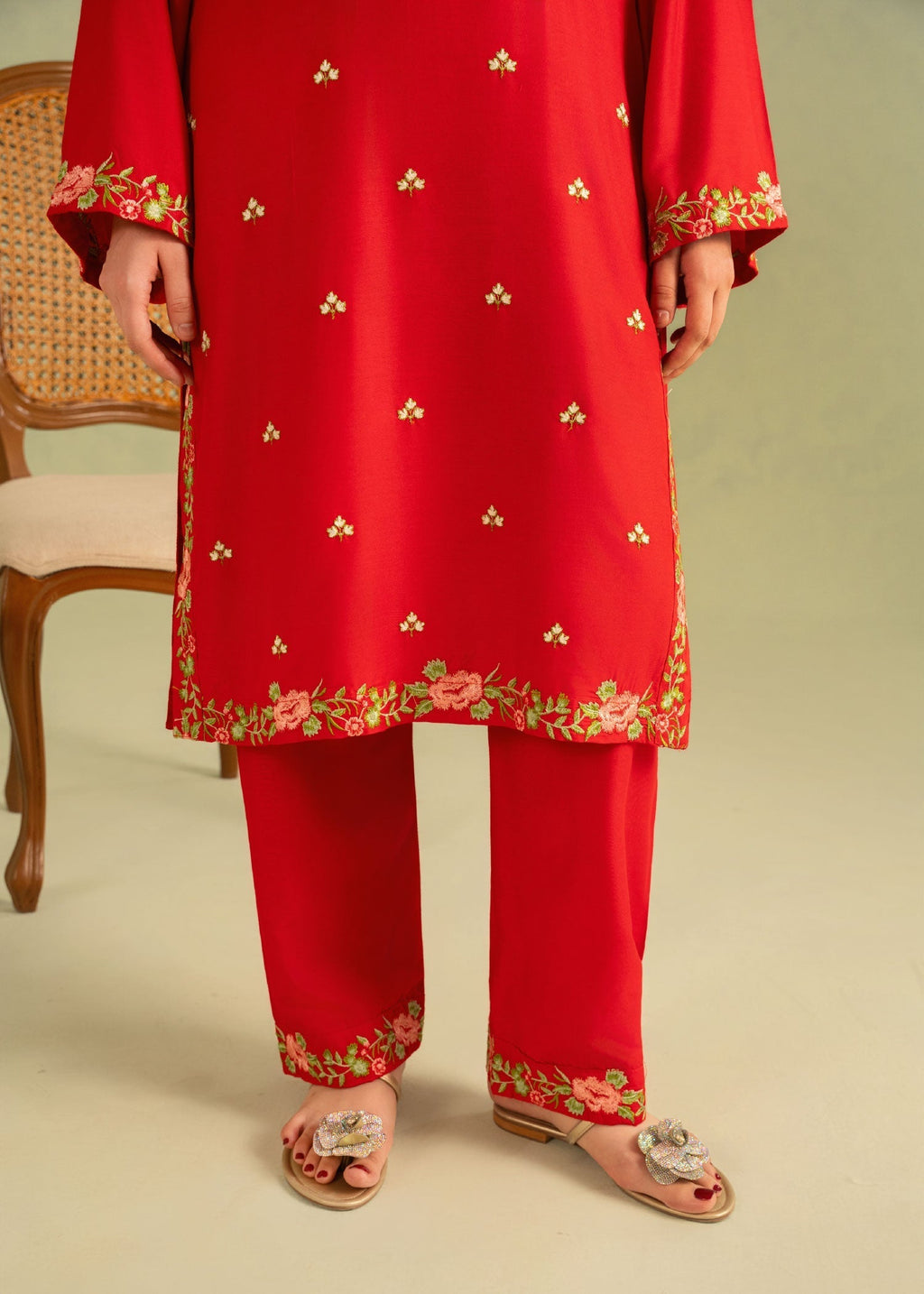 Chaudhary Arts Nehal Embroidered Women 3pcs
