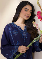 Zellbury WPS2522587 Navy Blue Women 2pcs