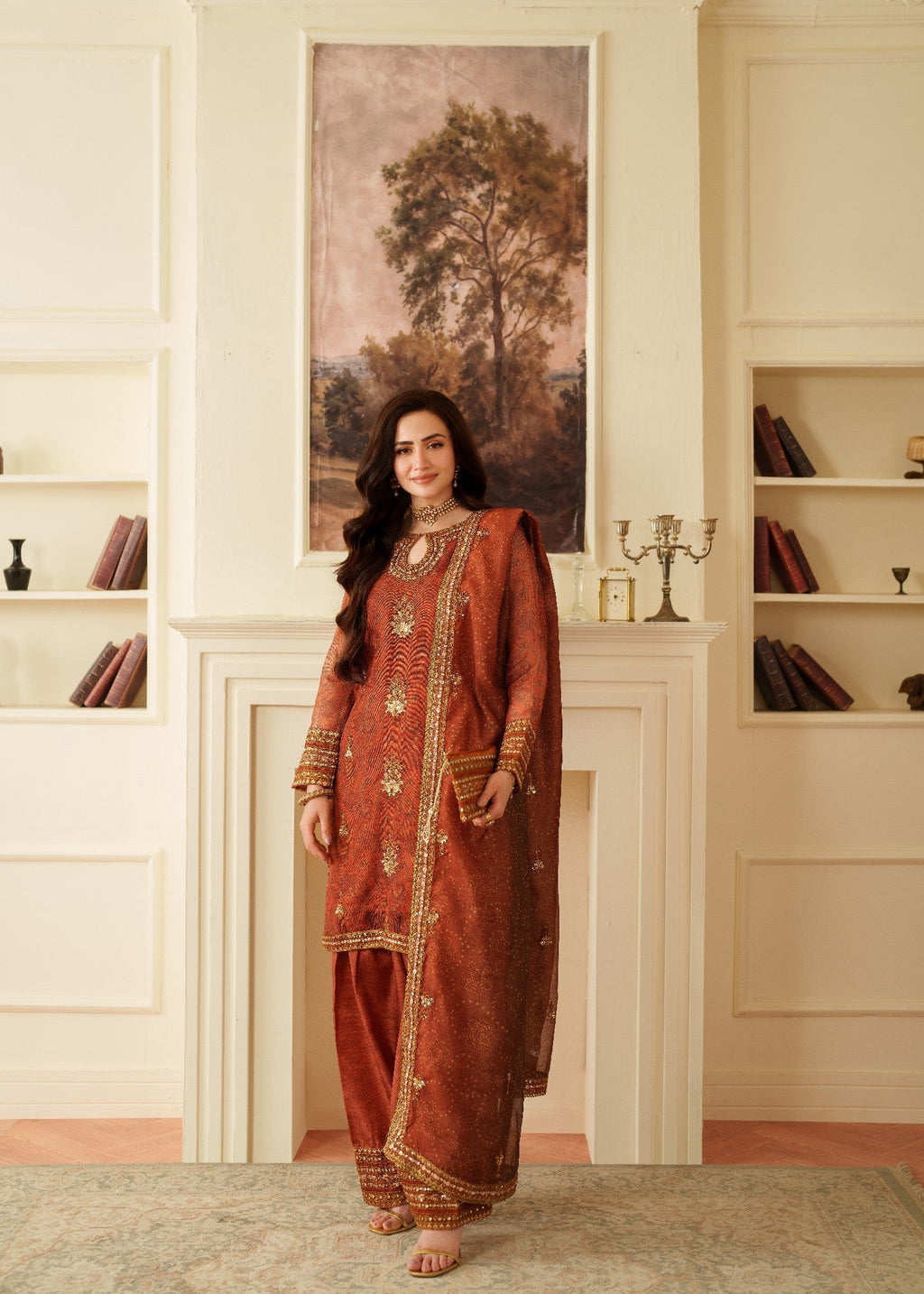 Mohagni LD 02 STITCHED I UNSTITCHED Women 4pcs