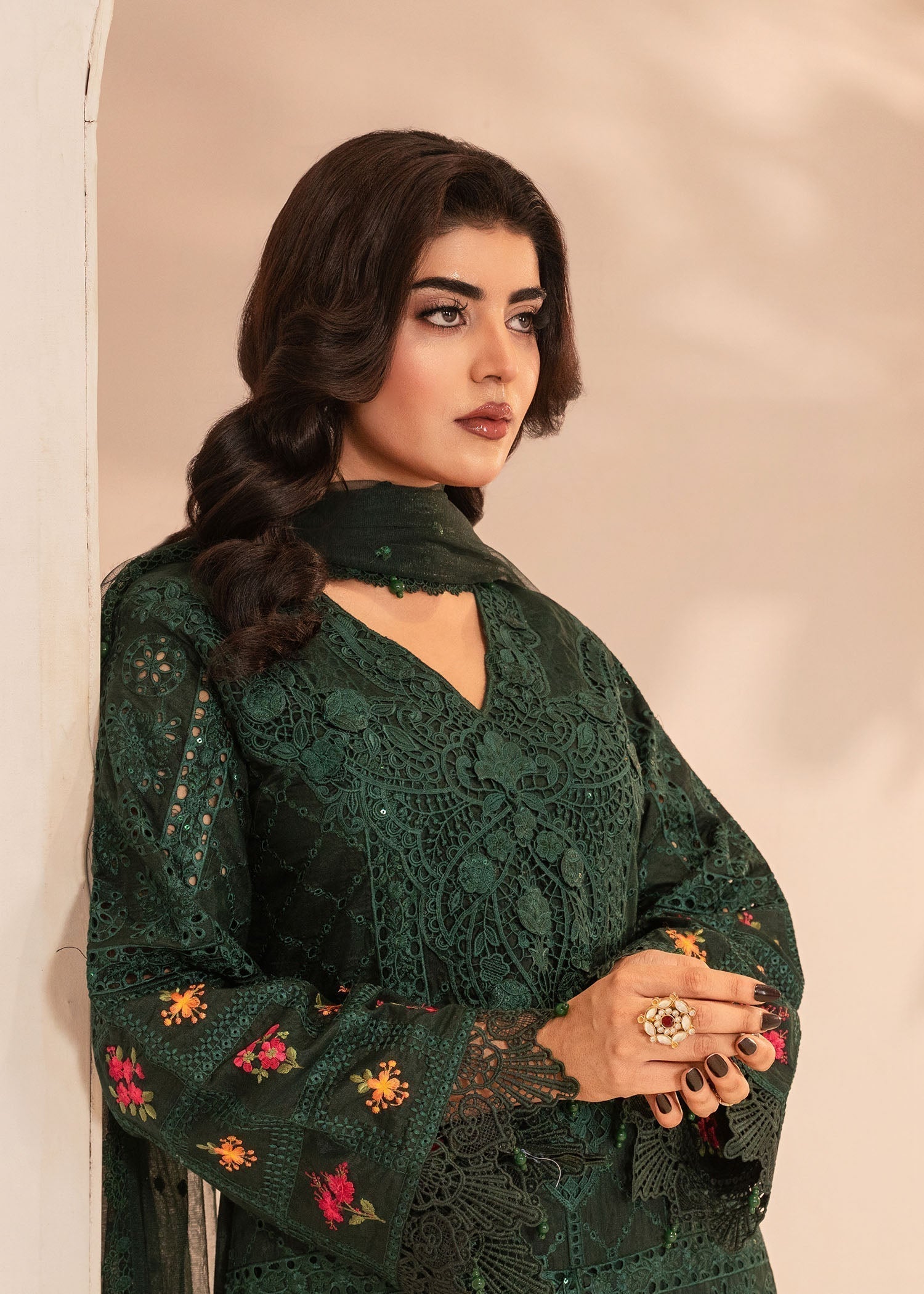 Amar Emerald Charm AL 4296(N) Women 3pcs