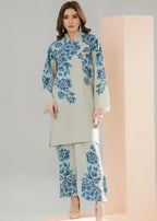 Shanghai Preet Elegant Sky Blue Women 2pcs