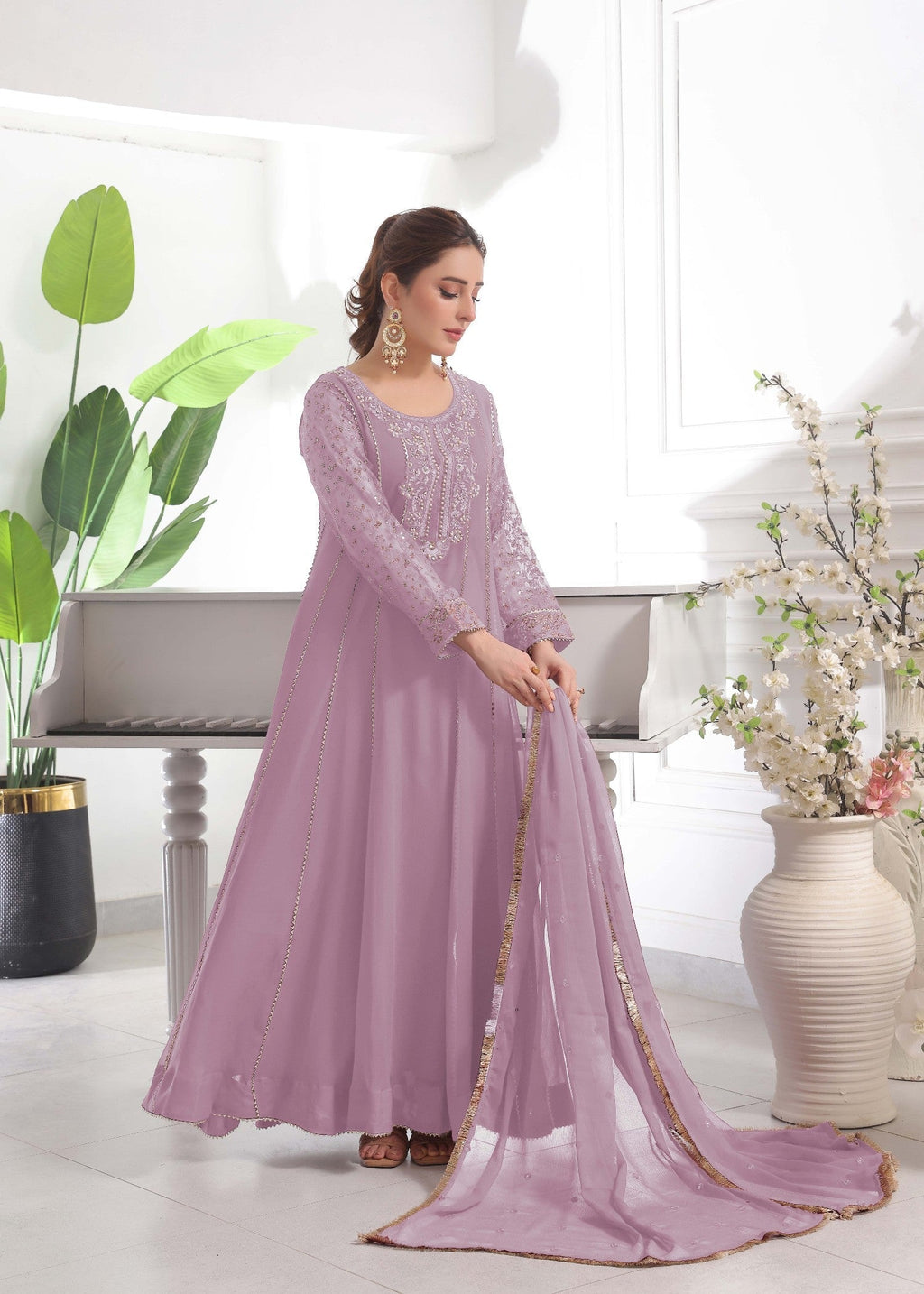 Alsiyab Raani Lilac Women 3pcs