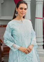 Designer Rack luxury sky blue Women 3pcs