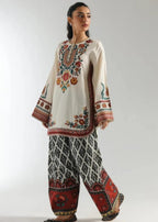 Bin Fatteh Fashion FARSHI SHALWAR Women 2pcs