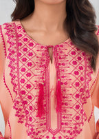 Stylish Collection JUGNU PEACH (FARSHI SHAKWAR) Women 2pcs