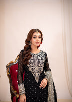 Alyssa Black gharara suit ALL404 Women 3pcs