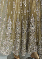 Insiya By Saira Jawad Bridal Maxi Olive Green 216 Women 2pcs