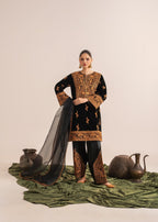 Rajdulari Kangana Velvet Women 3pcs