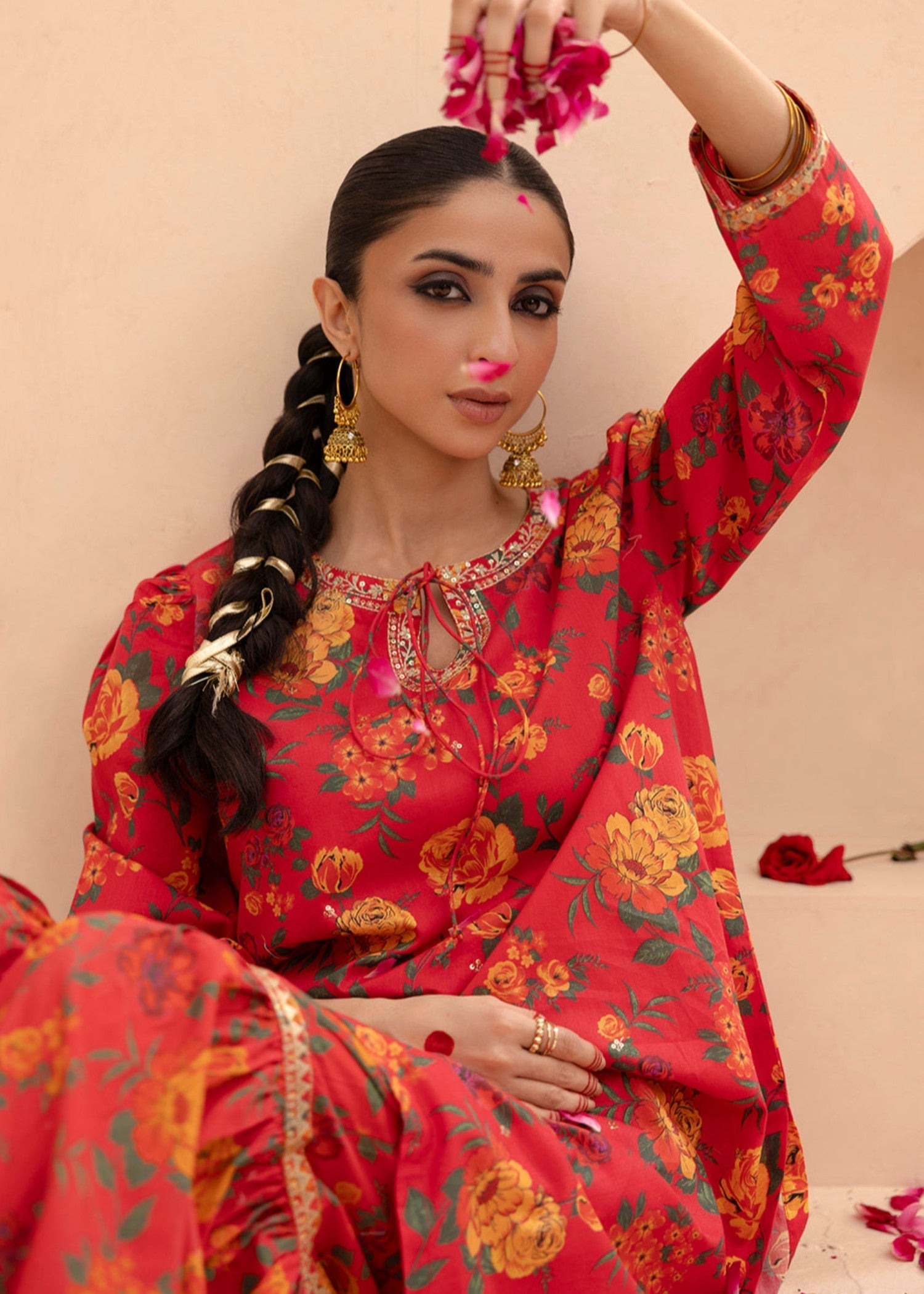 Zellbury WPS2521512 Red Women 2pcs