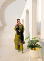 Shehroz Fashion EZZAL EMBROIDERY SUIT Women 3pcs