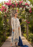 M.G. Enterprises M.G Neela Jora Women 3pcs