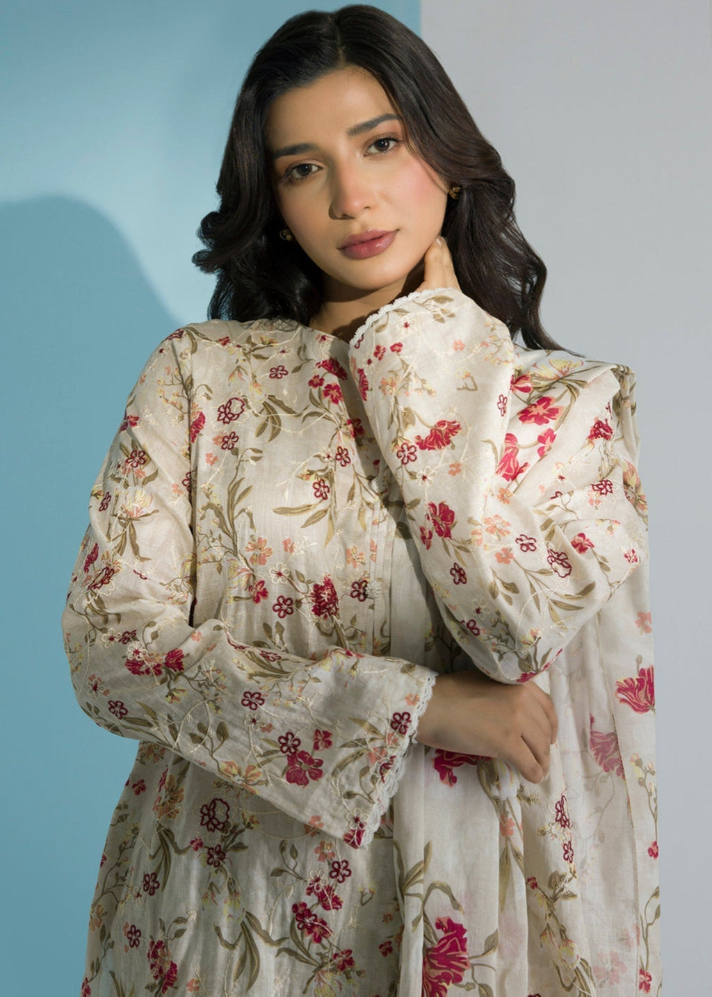 Zellbury WPS2531630 Off White Women 3pcs