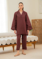 Sahar Cherry Noir Women 2pcs