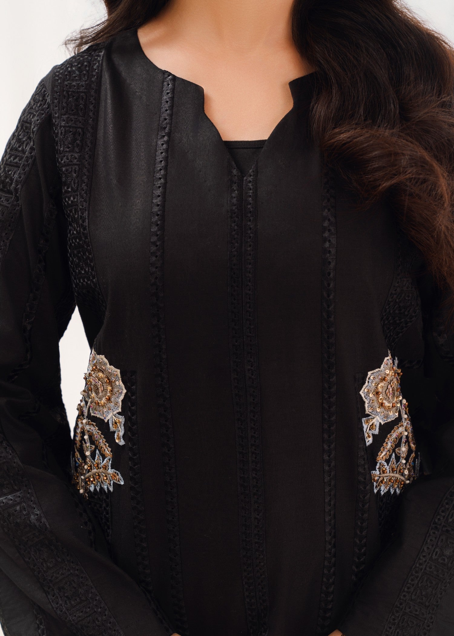 Sahibas By Mirza Nishat Black Women 2pcs