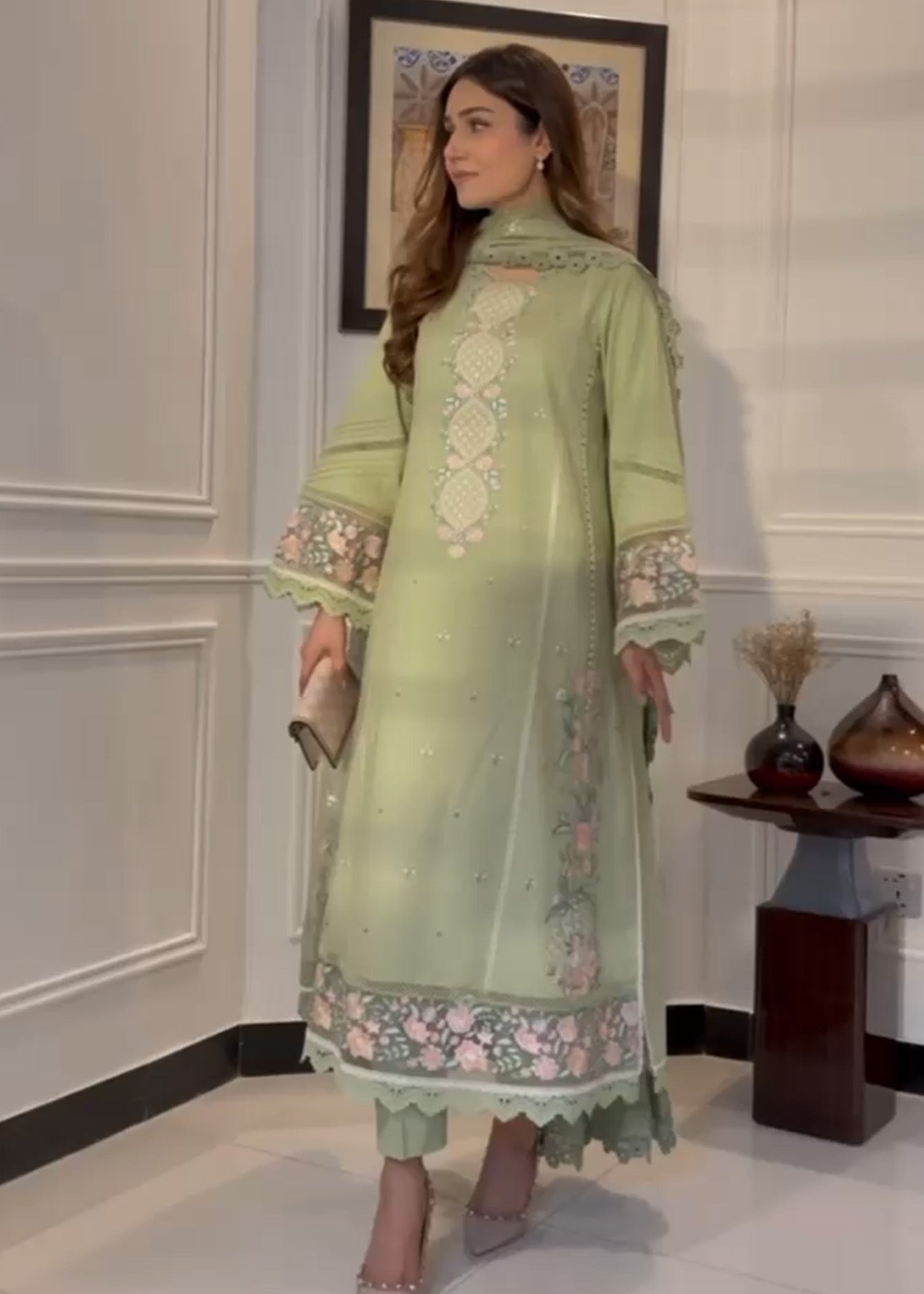 Rang-e-Haya Ornella (Mint) Women 3pcs