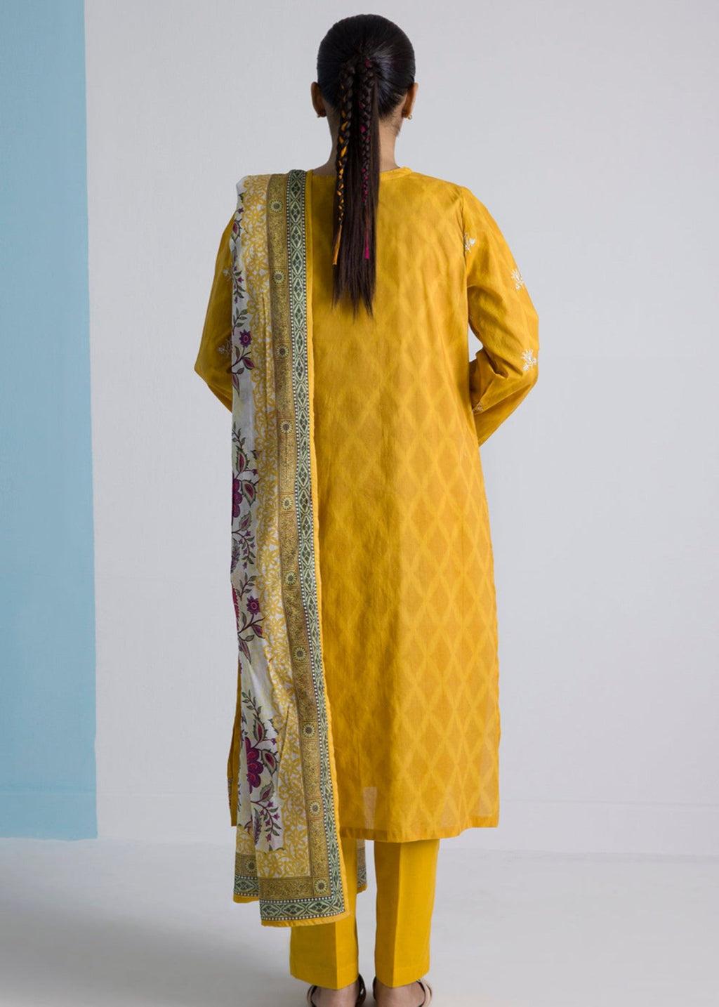 Zellbury WPS2532061 Mustard Women 3pcs