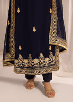 Alyssa NAVY BLUE SUIT ALN19 Women 3pcs