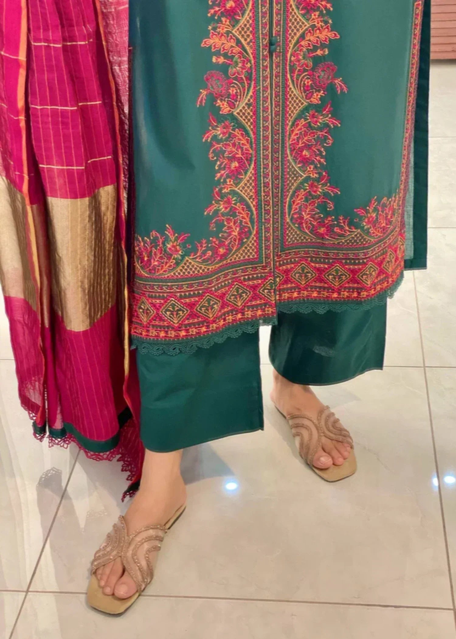 Rosyribbons Flora Embroidered Women 3pcs