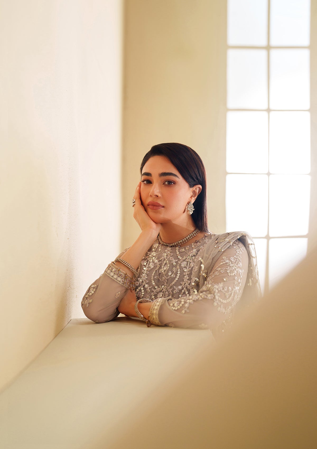 Bin Tayyab (BT006487 SKN UN6489) Women 3pcs