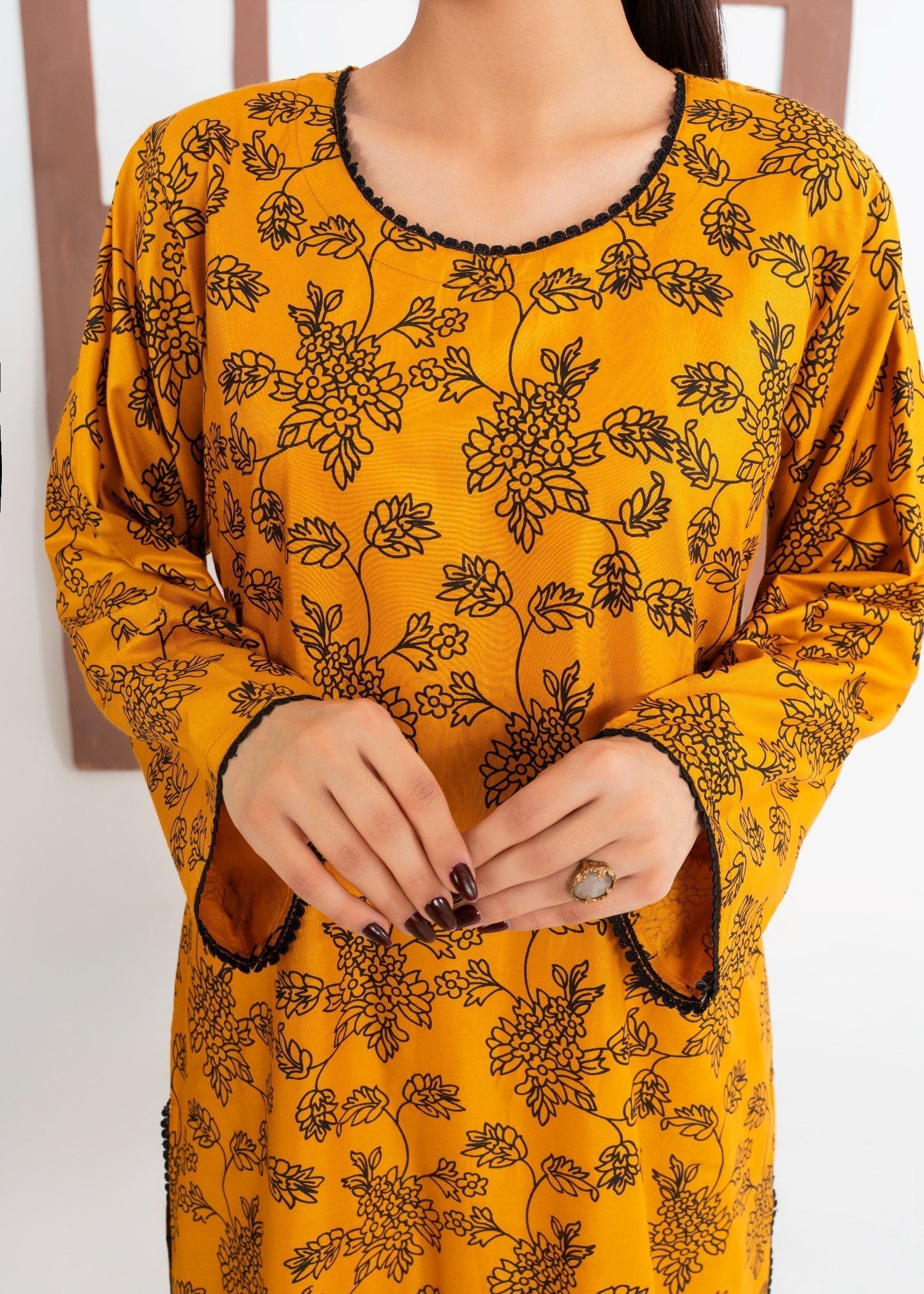 Stylish Collection GULAAB MUSTARD Women 2pcs