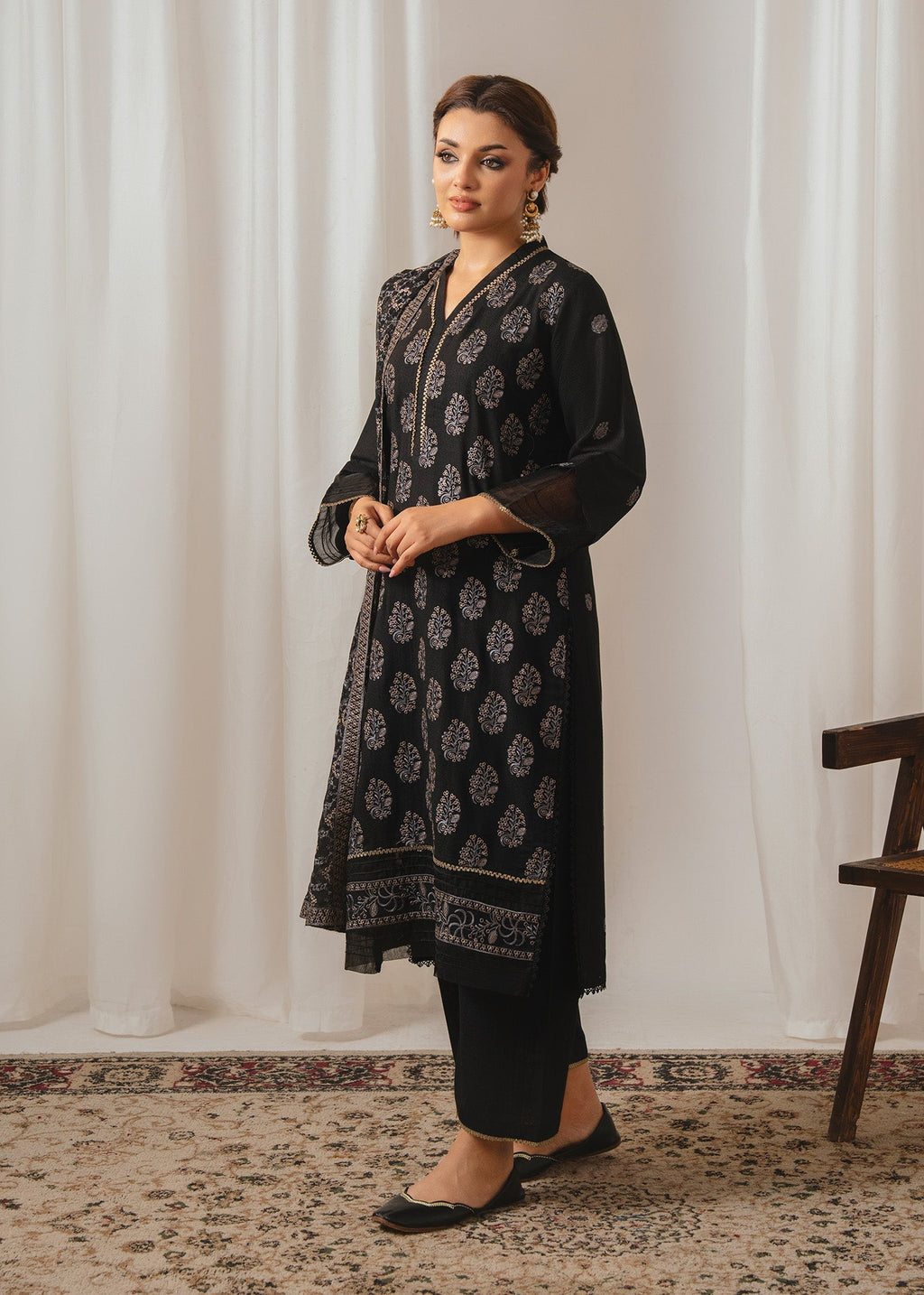 Zoya&Zafar Sundar Saffron Women 3pcs