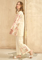 Kiara Suria – Embroidered Co ords Set Women 2pcs