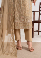 Four Season Boutique DUA CHIFFON TAN BROWN Women 3pcs