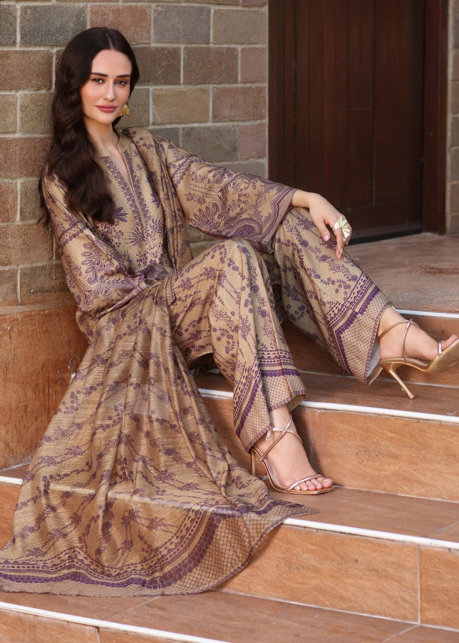Mohagni GD 03 BLENDED KHADDAR Women 3pcs