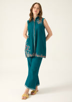 Kiara Lumira – Embroidered Co ords Set Women 2pcs