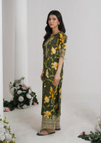 Naqash Olive Bloom Women 2pcs