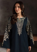 Zeenat & Zoha Navy Blend Women 2pcs