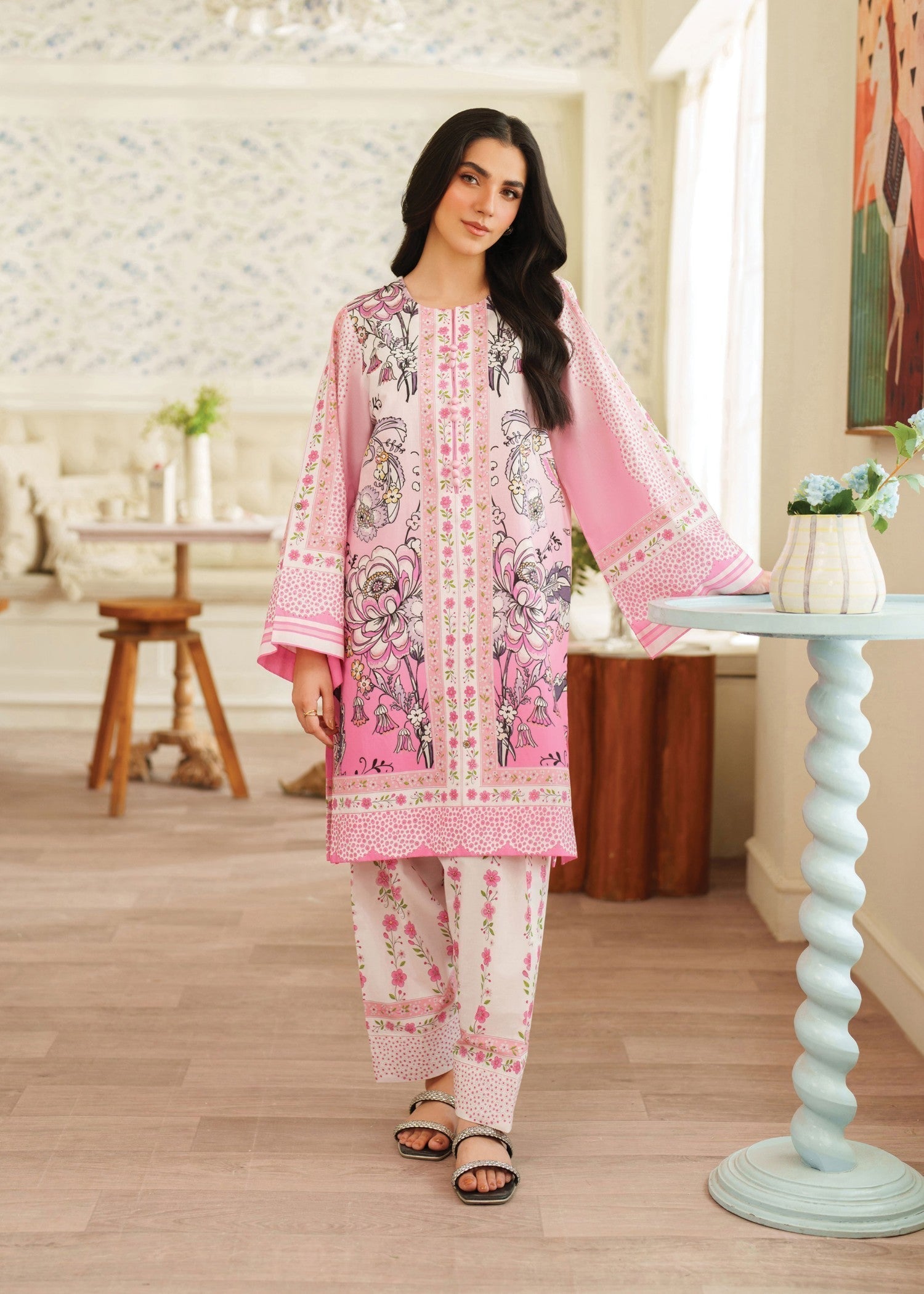 Garnet Clothing Pink Dove Women 2pcs