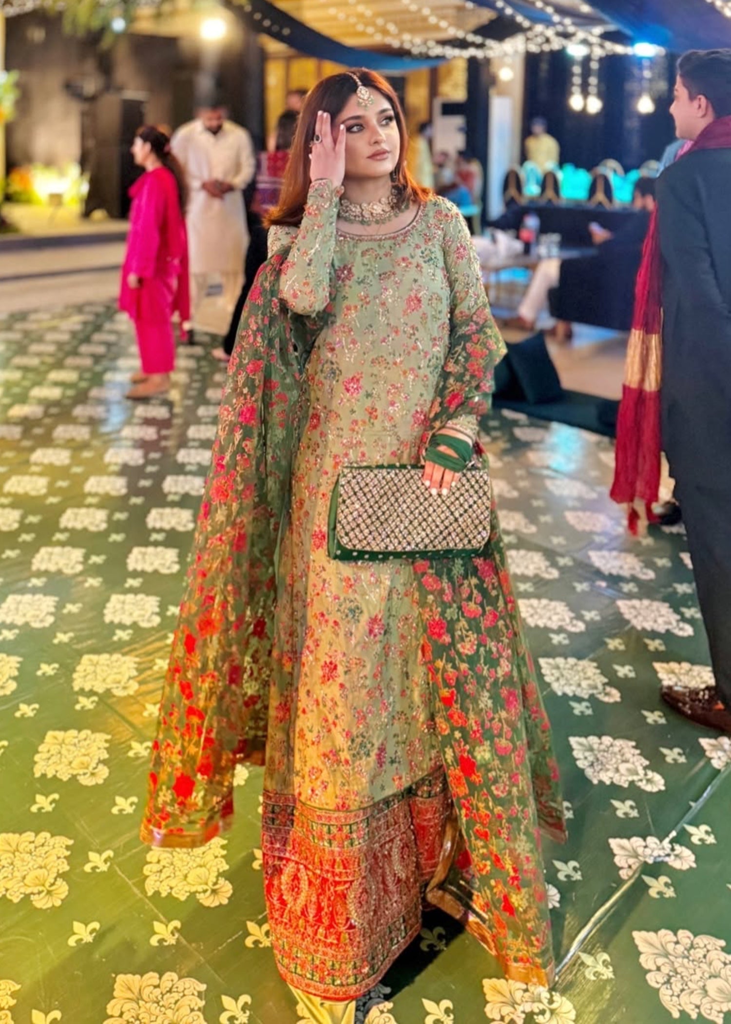 Suits By Sadia Farah Silk Women 3pcs