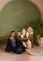 Shehroz Fashion Haya lawn embroidery suit Women 2pcs