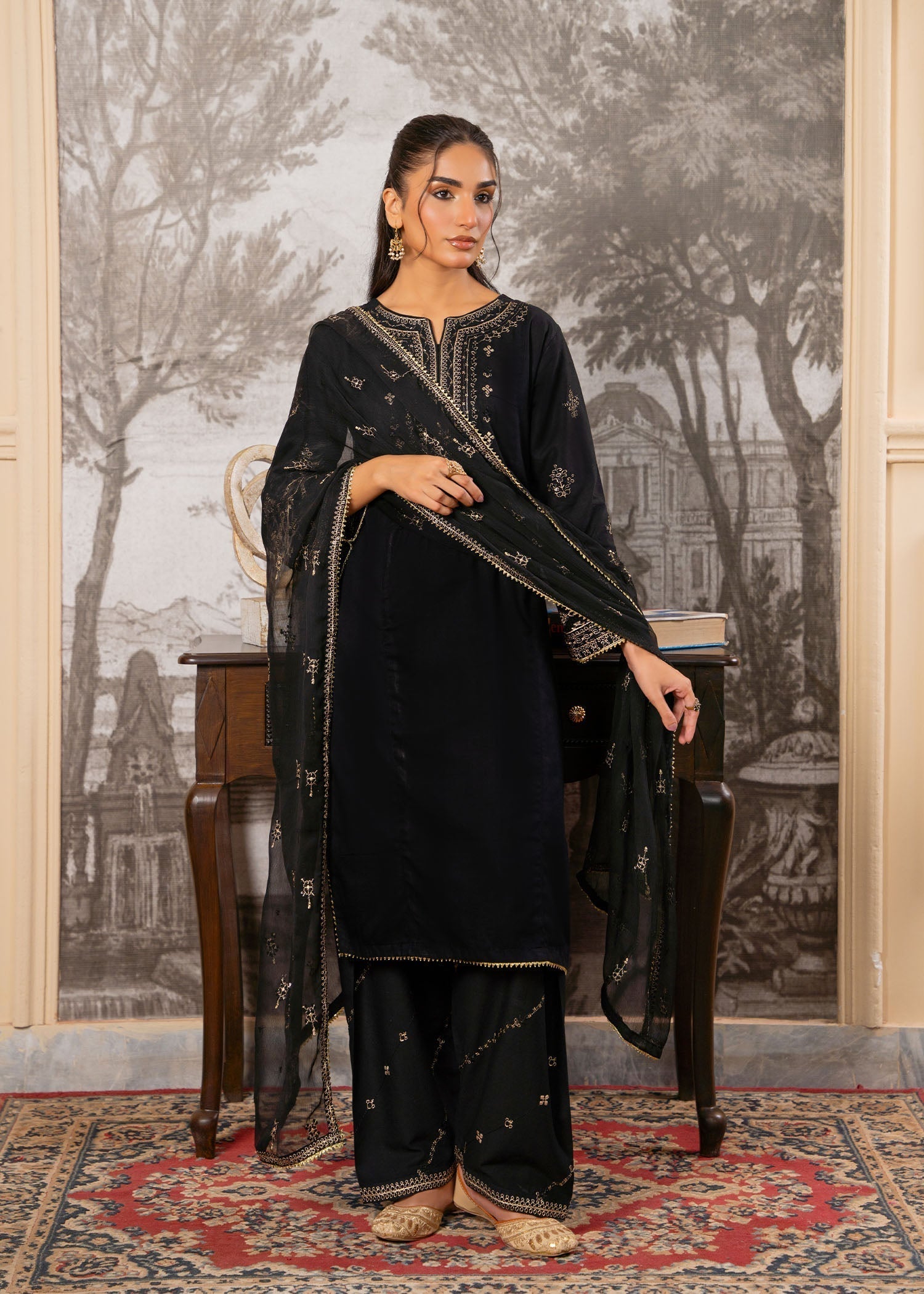Momin Online Midnight Grace Women 3pcs