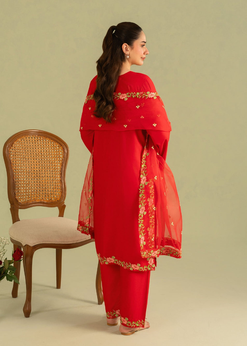 Chaudhary Arts Nehal Embroidered Women 3pcs