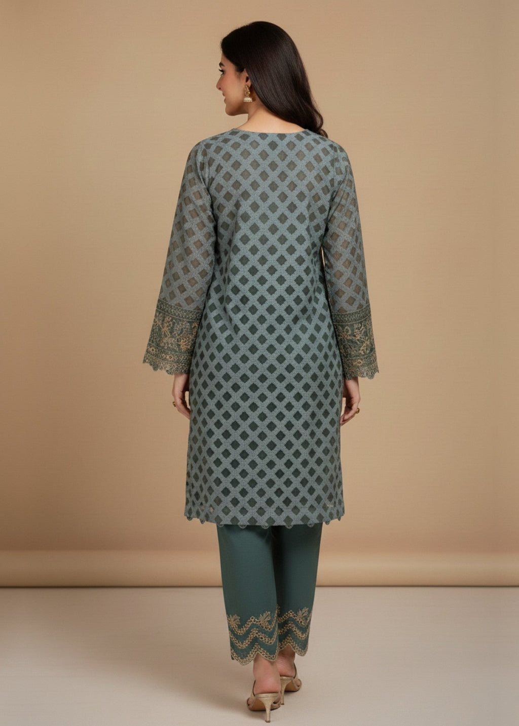 Diara Couture HANIA US 519 GREEN Women 3pcs